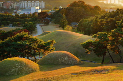 Ancient Tombs in Songsan-ri - Fall