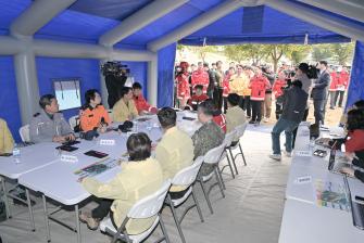 2025년 10월 22일 2025년 산불진화 통합훈련 [금강신관공원] 이미지