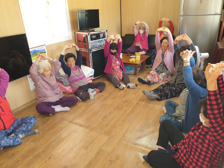 2023 이인면 상반기 평생학습 "실버체조" 이미지