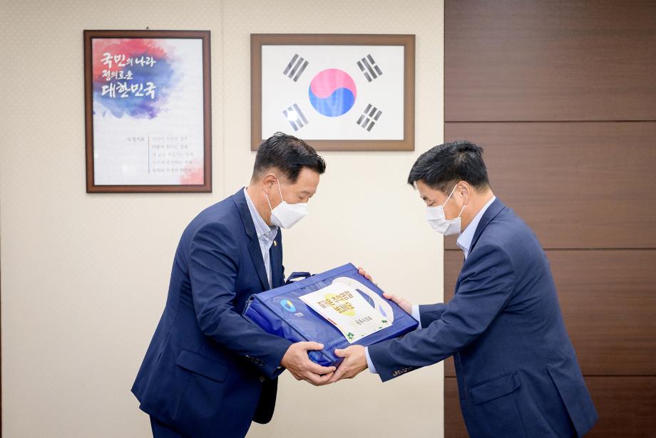 2020년 9월 21일 추석맞이 유관기관 현업근무자 격려-공주우체국 이미지